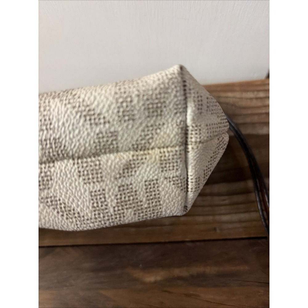 Michael Kors Brown & Tan Logo Wristlet Clutch Purse - Picture 3 of 7